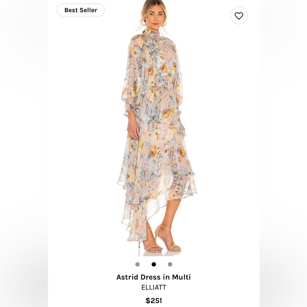 Elliatt Astrid Dress in Multi - (size L)